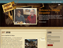 Tablet Screenshot of jackmanescapades.net